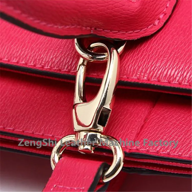 leather briefcase and pouch(wallet) making machine