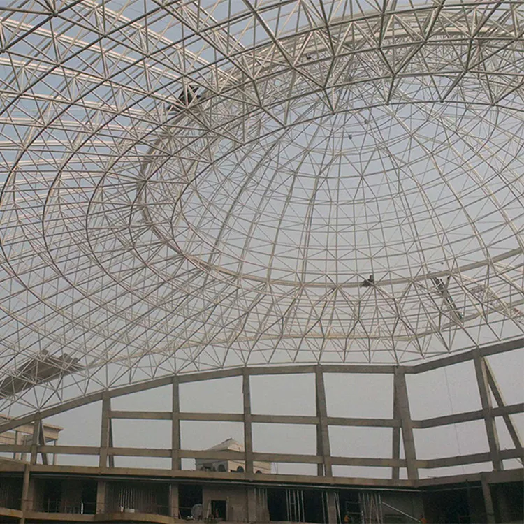 Prefabricated Light Steel Space Frame Sports Hall Construction