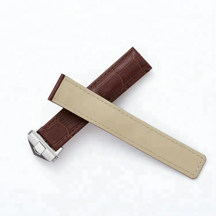 
Promotional vintage genuine leather men women watch band strap for TAG heuer omega watch 