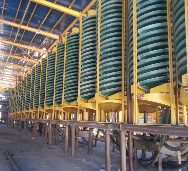 Минеральная спиральная промывка, машина для концентрации железа, оборудование для добычи спиральной промывки