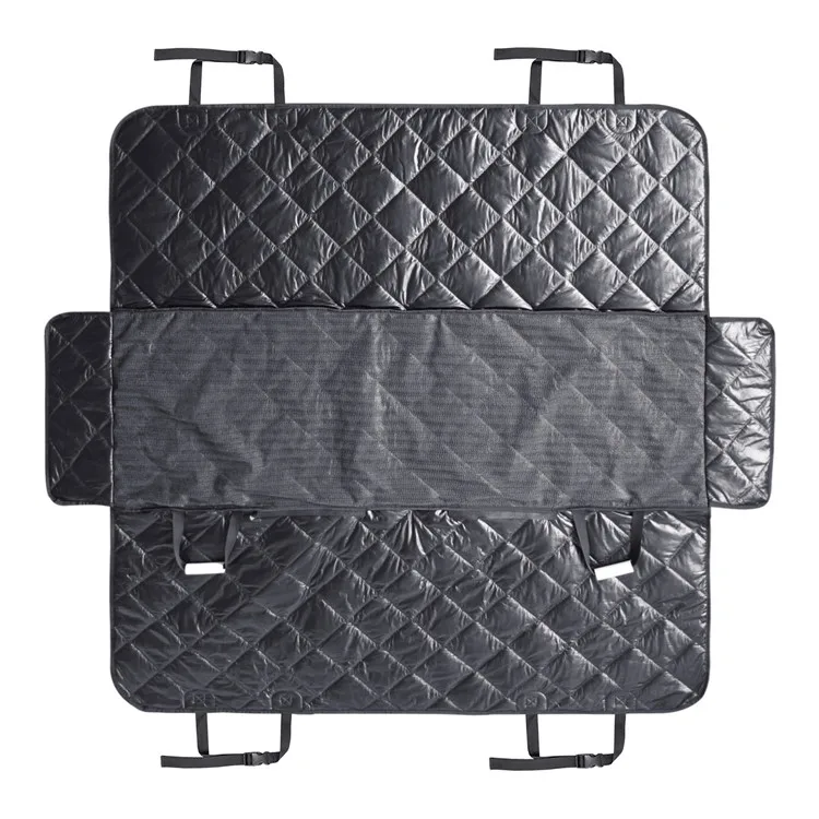 
Wholesale Manufacturer 100% Waterproof Dog Car Seat Hammock Cover with Side Flaps, Scratch-proof Padded for Cars and SUVs 