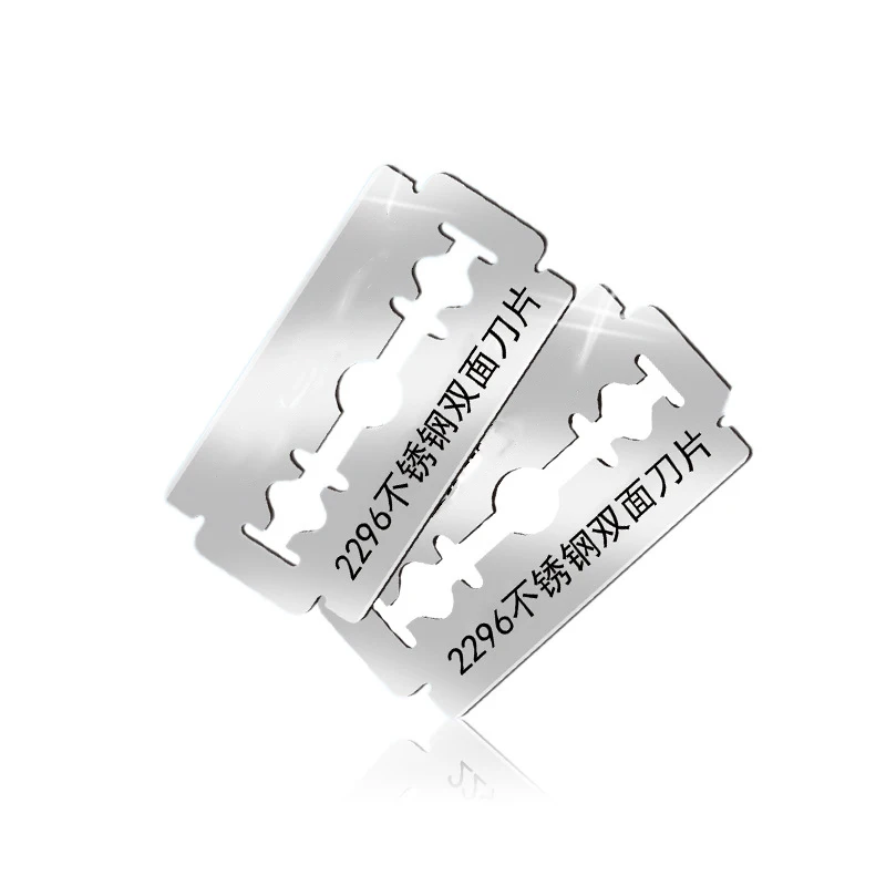 
Better shaving paper card set safety double edge men care kit stainless steel razor blades 