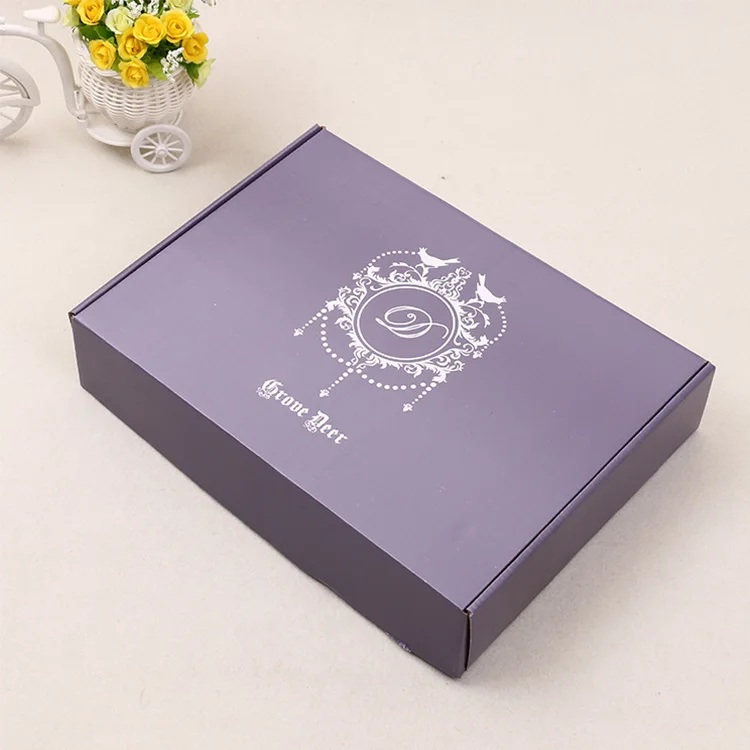 Wholesale Custom Hot Selling Corrugated Cardboard Paper Box for Clothes