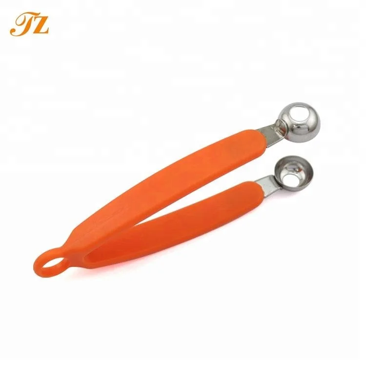 New Design Colourful Plastic Handle honey-dew melon scoop