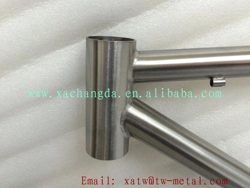 700C титановая рама для шоссейного велосипеда велокросса на заказ