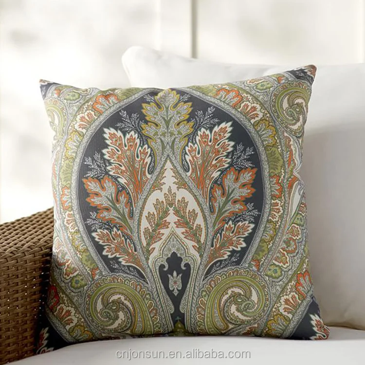Топ популярных узор водоотталкивающей ткани Бросить Наволочка Подушка Уход