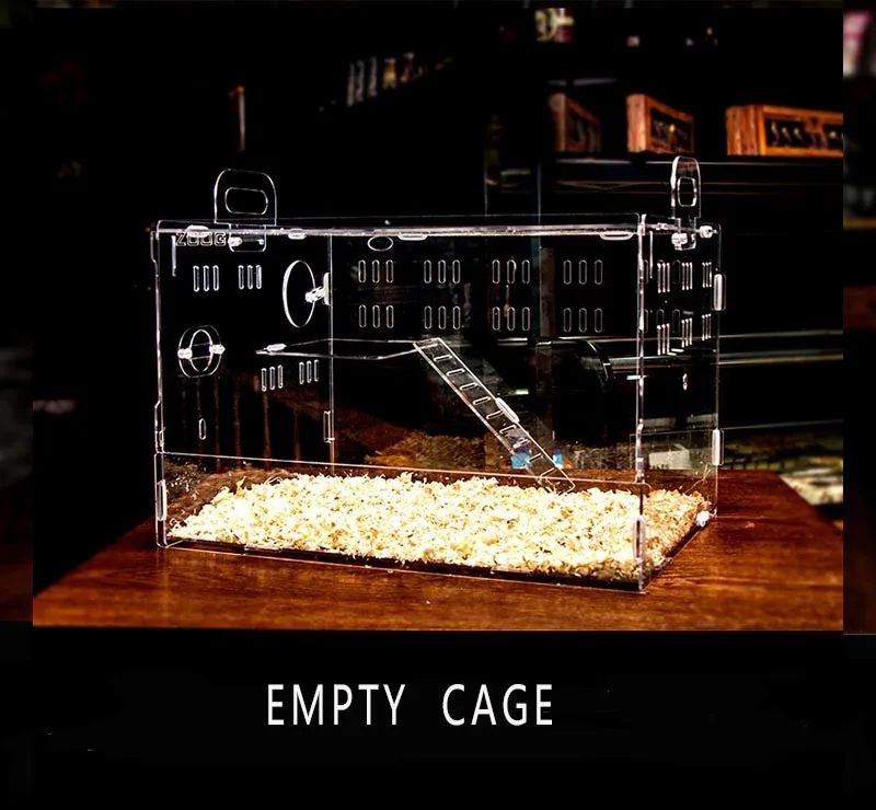Manufacture Transparent Acrylic Hamster Cage