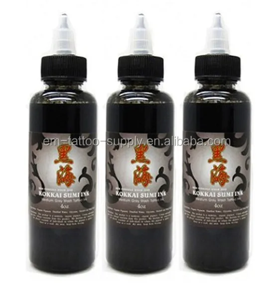 Чернила для татуировок с черной подкладкой и затенением по оптовой цене