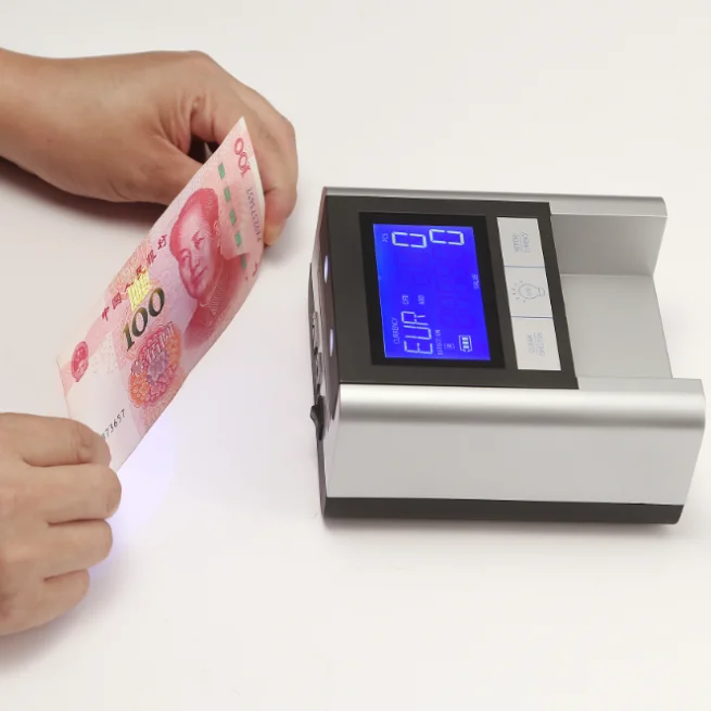 EC500 ECB TEST Automatic Money Detector/ Currency Detector with High Quality Cash detector