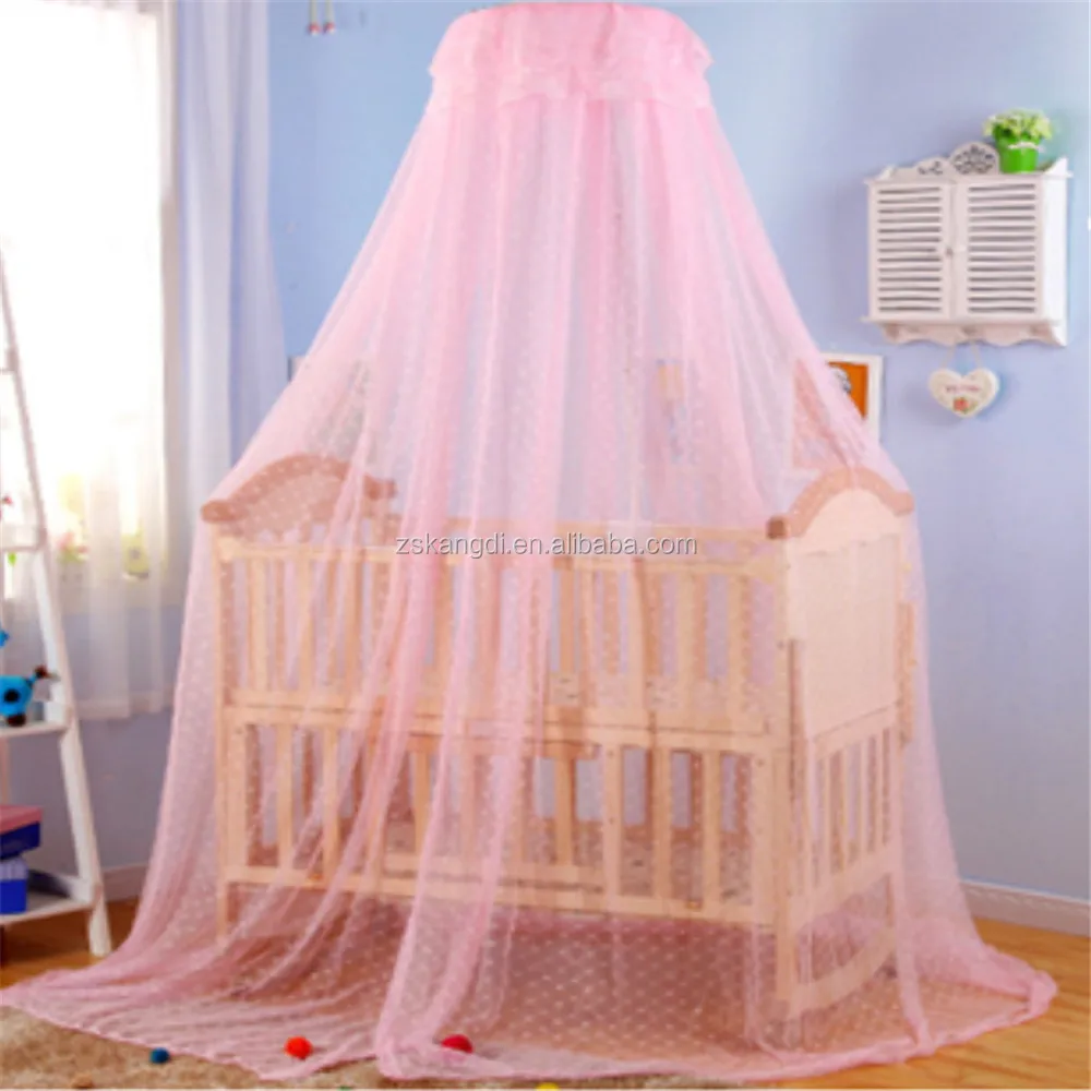 Baby Summer Mosquito Net Netting Canopy for Nursery Crib Bed Cot Canopy