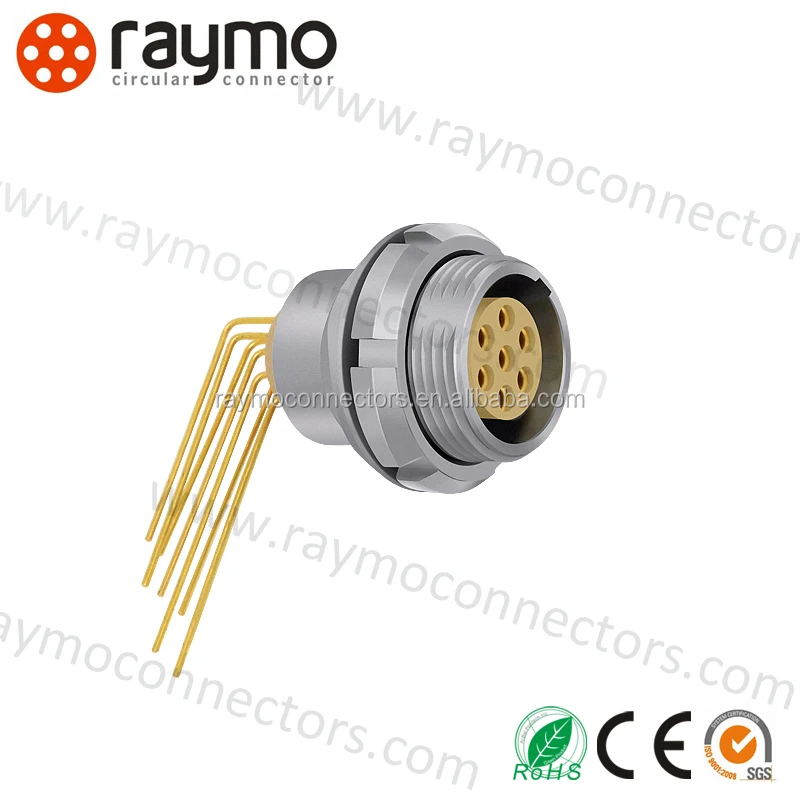 Raymo Connector EGG ECG EEG 0B 1B 2B Elbow PCB connector