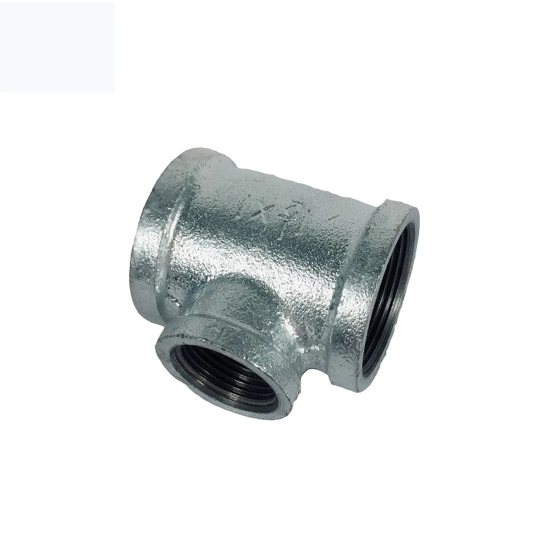 Low price Plain End Baked Galvanized Malleable Iron Pipe Fittings mech  malleable iron fittings malleable cast iron
