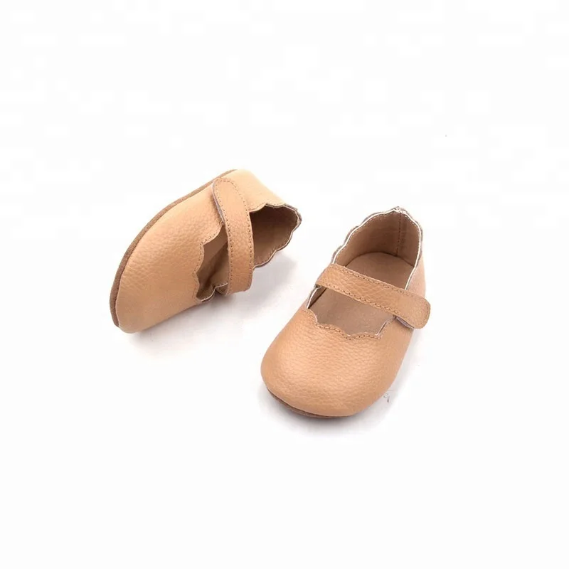 High Quality 0-24 Months Baby Real Leather Girls Dress Shoes