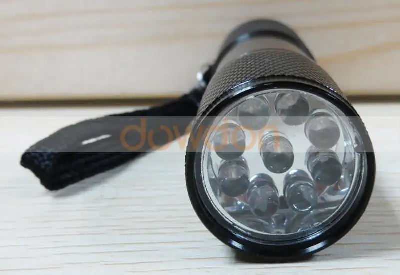 395nm 400nm 9 LED UV Flashlight Ultraviolet Currency Checker Fluorescer Tester UV Torch
