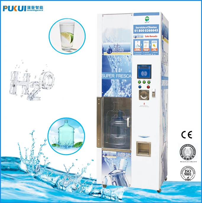 China Supplier Refill 5 Gallon Bottle Drinking Water Dispenser Vending Machine