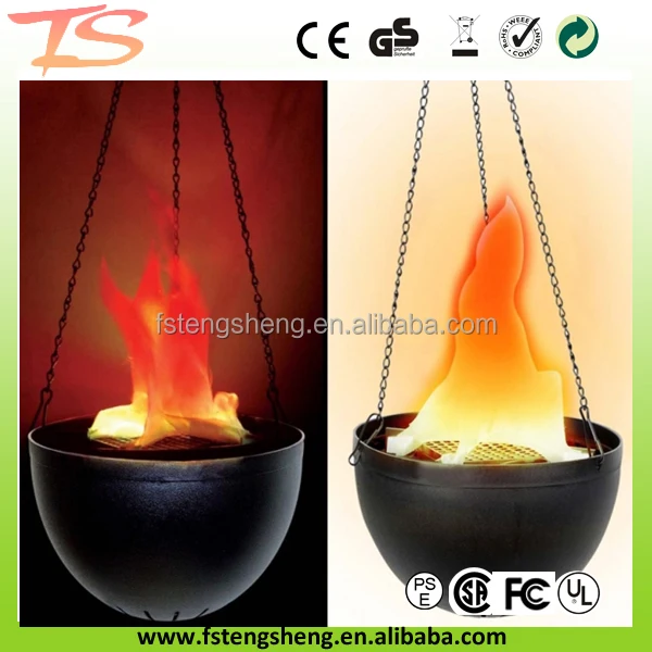 Party suppliers fire flame machine silk flame lamp LED holiday lighting