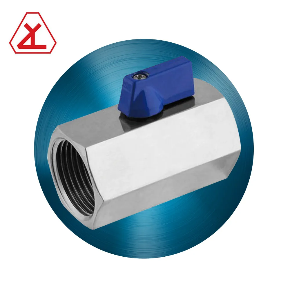 
3/8 inch 1000 PSI STAINLESS STEEL MINI BALL VALVE 