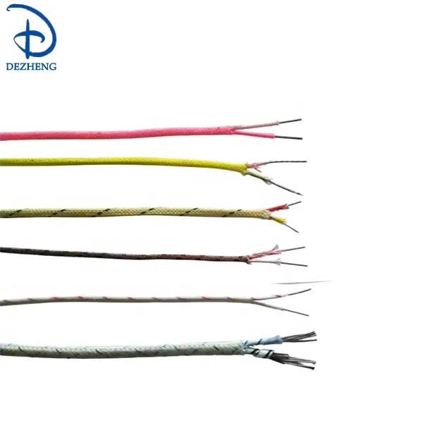 Fiberglass Insulated K Type Thermocouple Wire