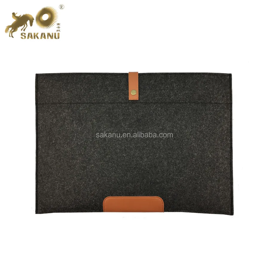 Felt Laptop Sleeve/ Tablet computer cover / Portfolio/Document bag