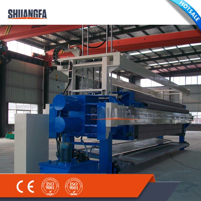Automatic Cloth Washing Membrane Filter Press Equipment,Much Saving Labor,