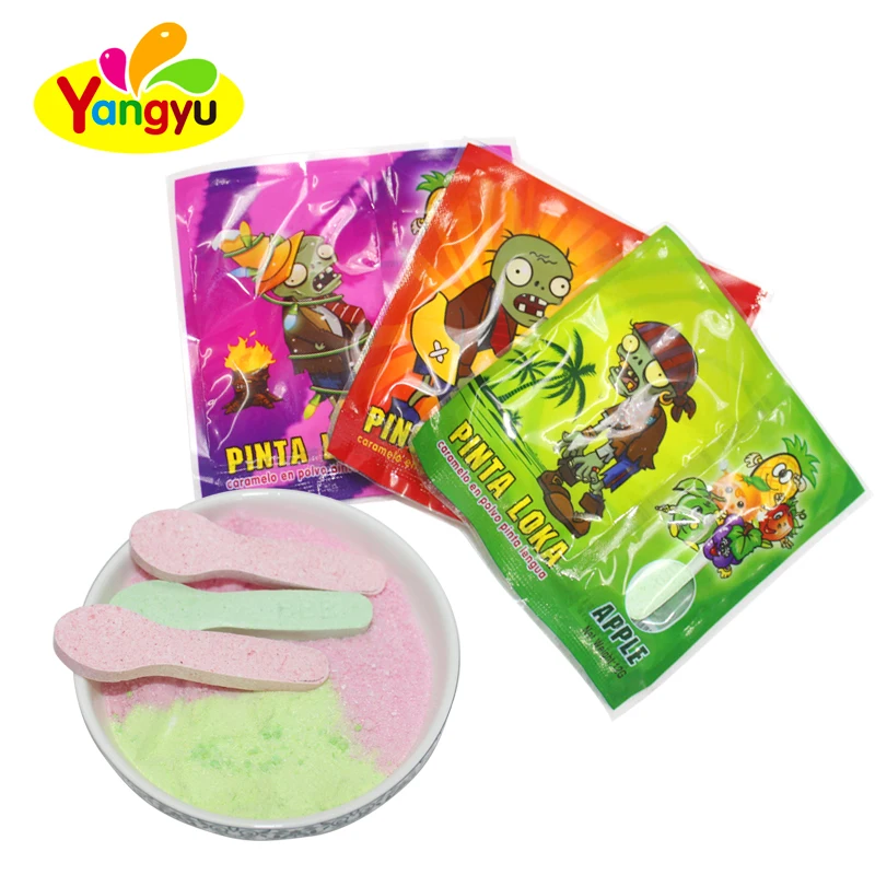 Candy Dip Stick with Fruits Sour Powder Sherbet candy