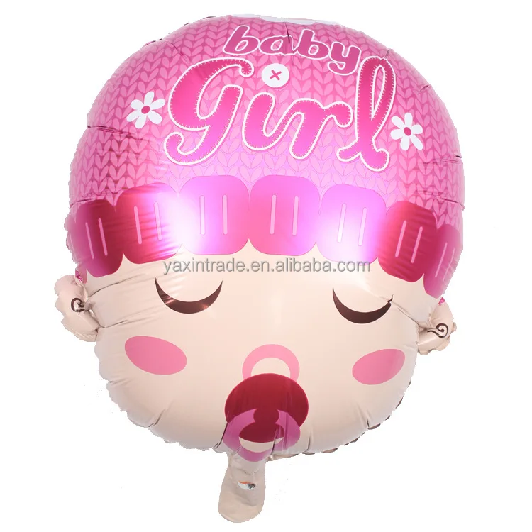 Nipple Design Baby Shower Foil Balloons Helium Birthday Party Decoration Boys Girls Balloons