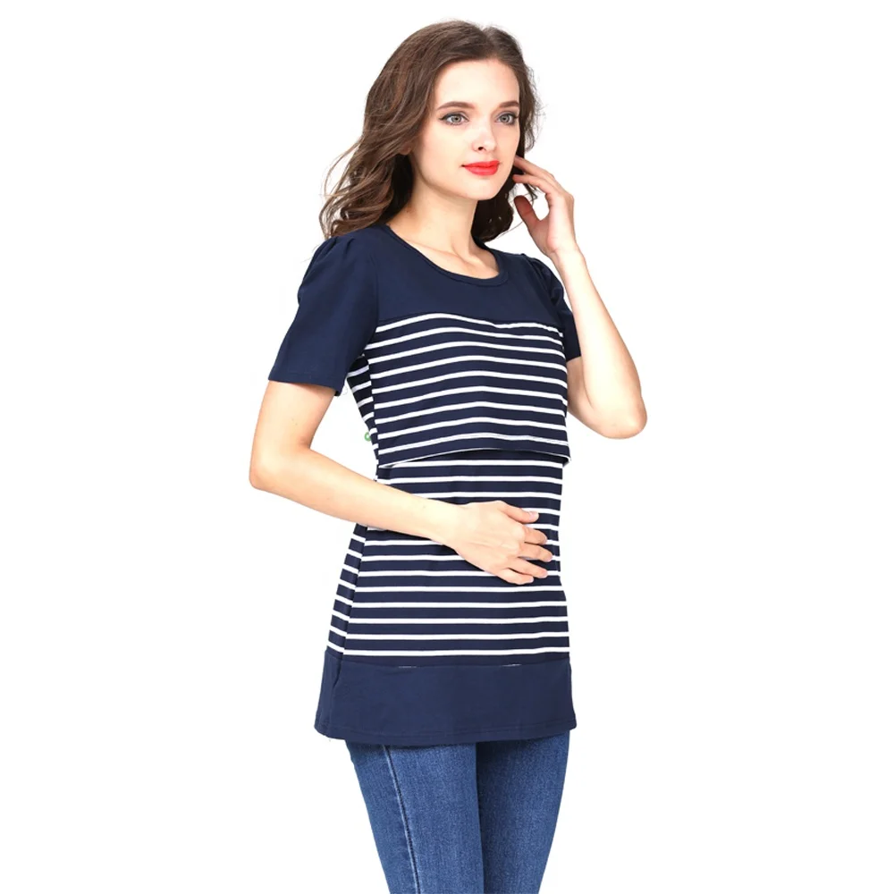 Эмоции мамы запас для беременных одежда контрастных цветов, топы с коротким рукавом, хлопок, смеси топы для кормления грудью грудного вскармливания одежда для кормящих