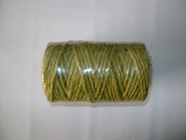 сизаля шпагат для пресс, сизаль шнура для сада/упаковка