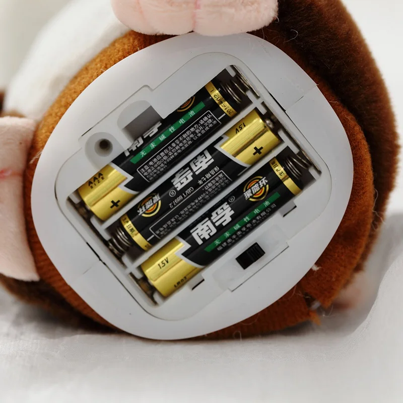 
ready to ship 15cm Plush Talking Hamster stuffed Mouse Toy 