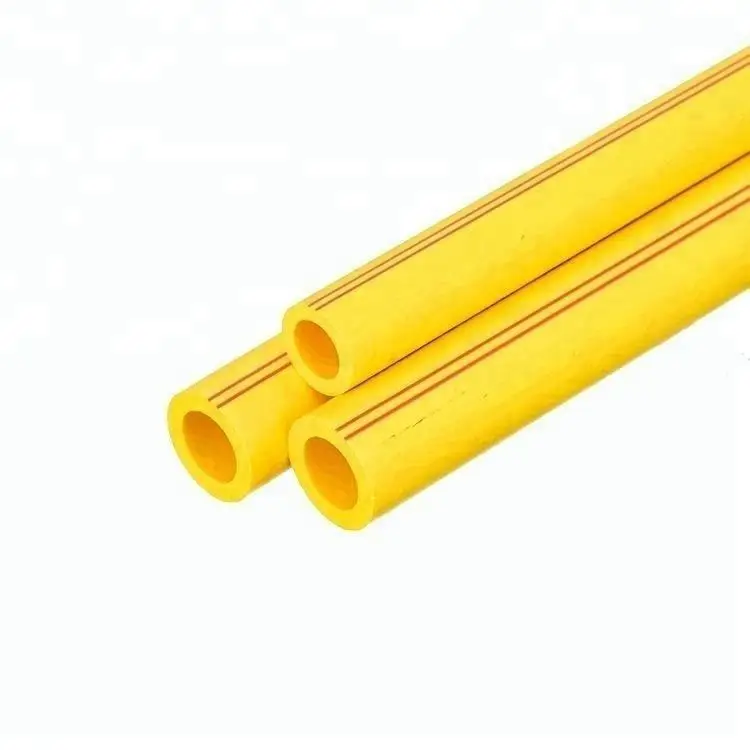 grey color ppr pipe type 3 with fitting hot sales pn 25 Transparent heat insulation plastic water supply ppr pipe size