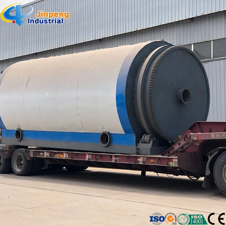 Environment friendly tyre recycling machine