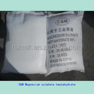 
magnesium sulphate heptahydrate 