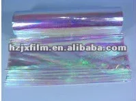 pet film rolls/ pet rainbow film iridescent film magical film/rainbow pet film