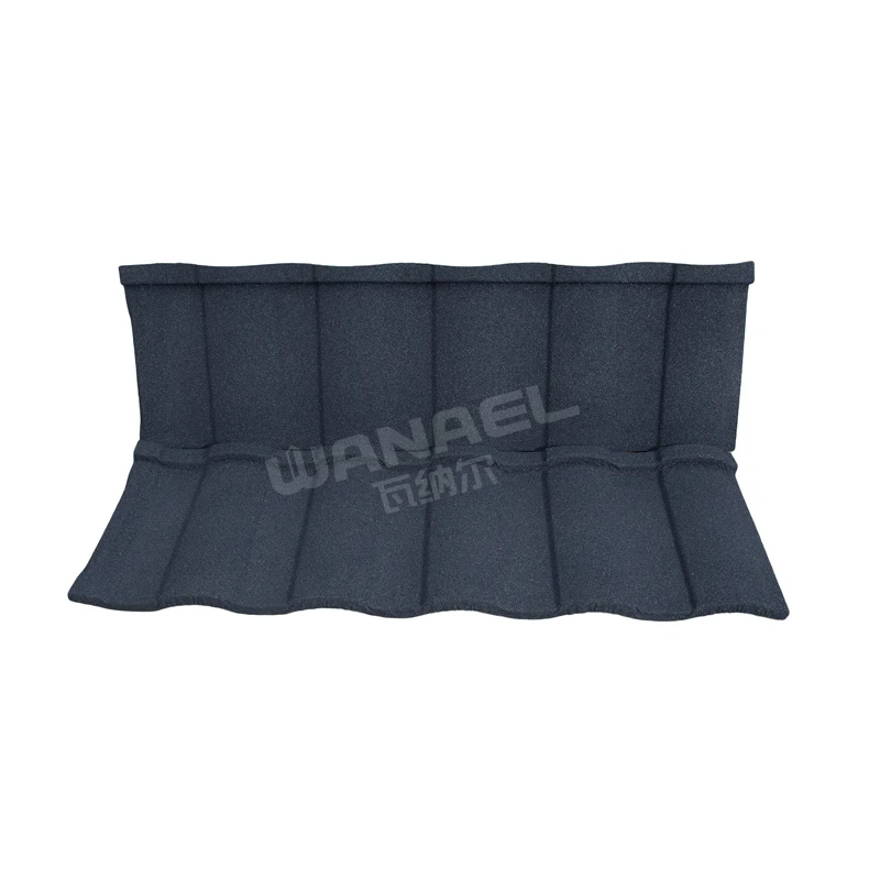 
Roman 1340X420Mm New Building Construction Materials Stone Chips Coated Steel Roof Panels 