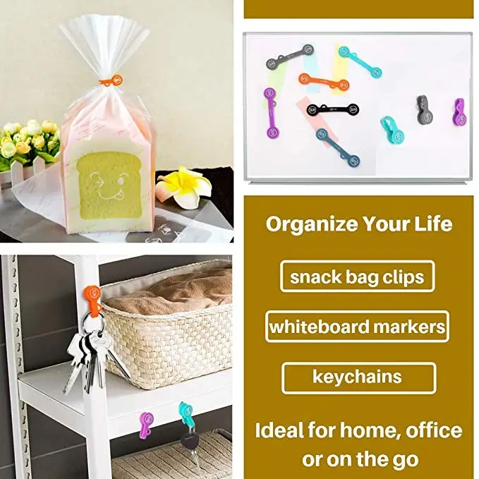 
Promotion Silicone Convenient clip Magnet clip band 