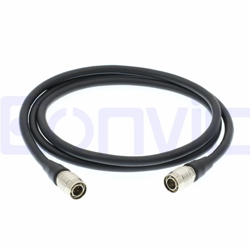 
4 Pin Hirose Male / Male Sound Power Cable for Connecting Devices Mixers to Trimble 