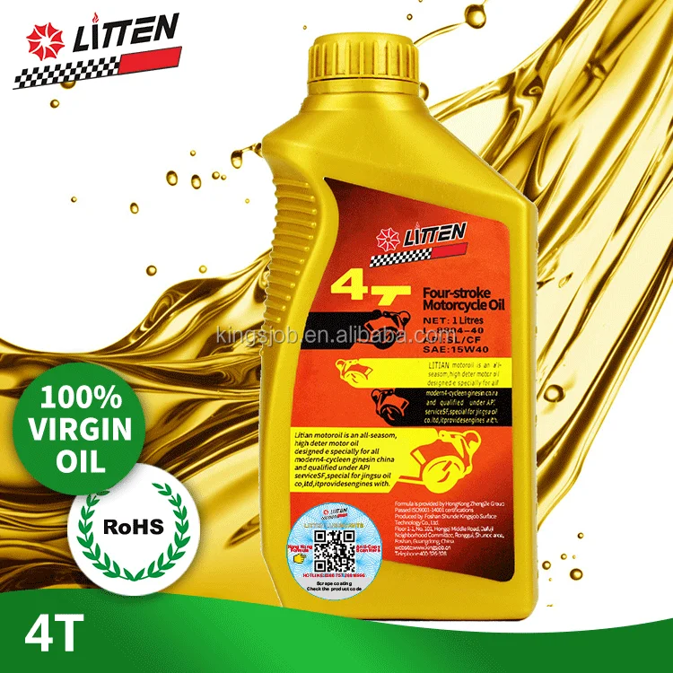 High Quality Lubricating Oil 4T Motorcycle Motor Oil