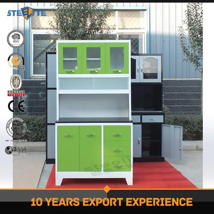 
metal kitchen wall shelf / aluminium kitchen cabinet design glass metal cabinet doors 