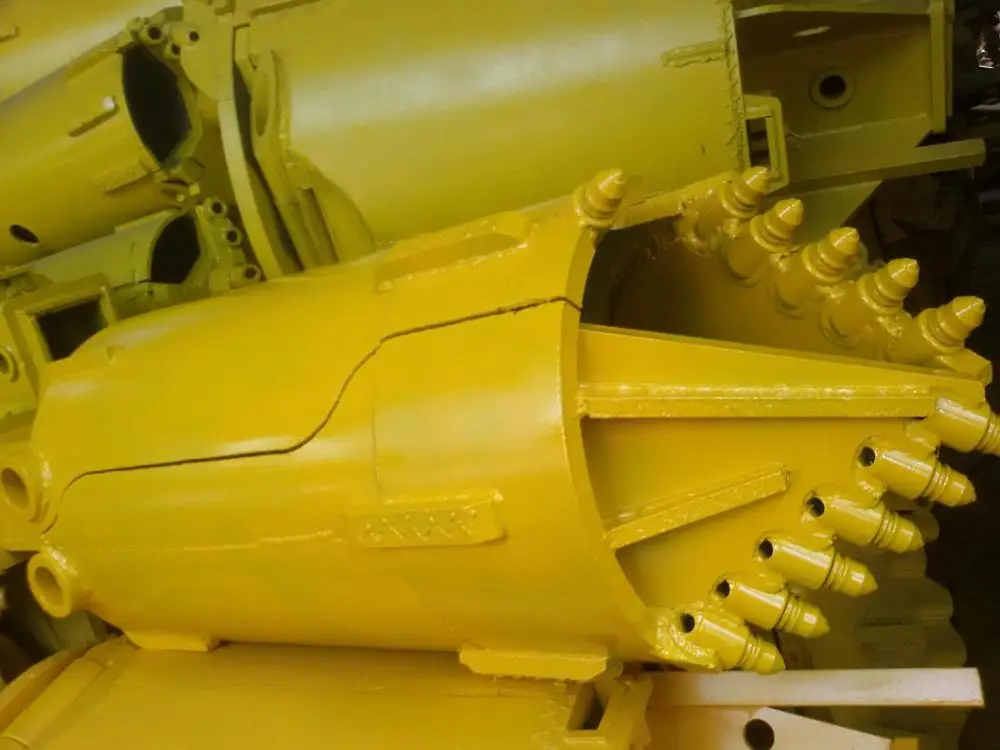 
Open body drilling bucket suit for clay silt cobble stratum 