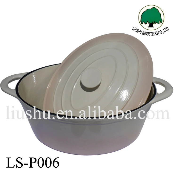 4L enamel cast iron pot casserole cookware