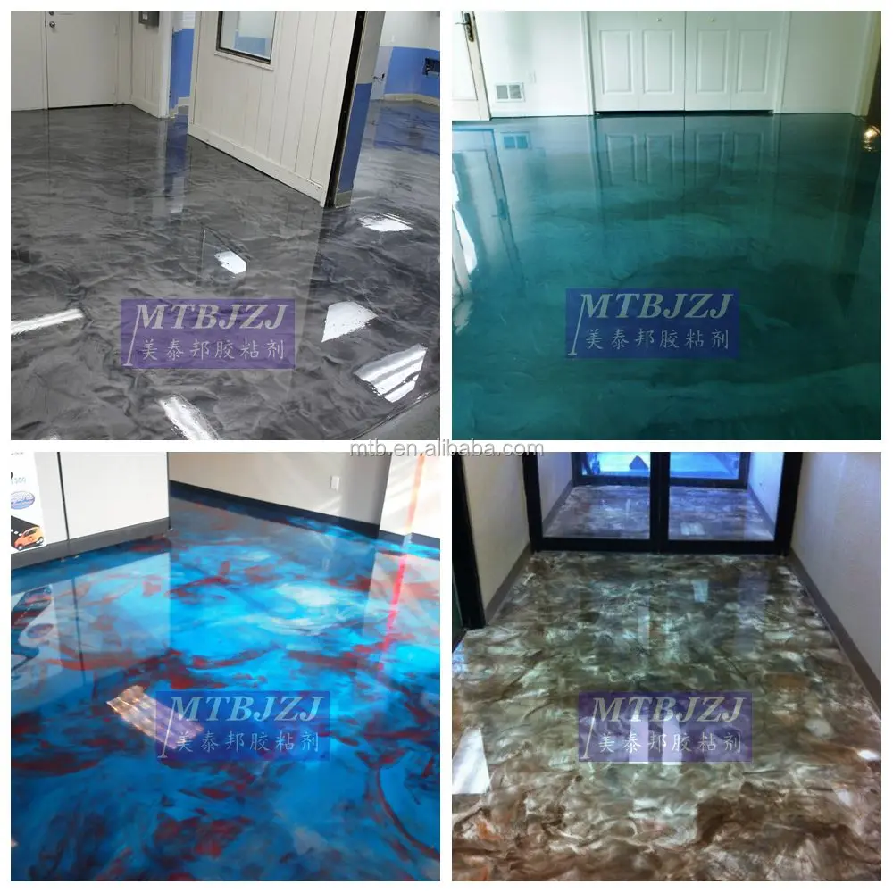 Metalic Epoxy Resin for Foor Coating Epoxy Primer Clear Epoxy for Top Coat