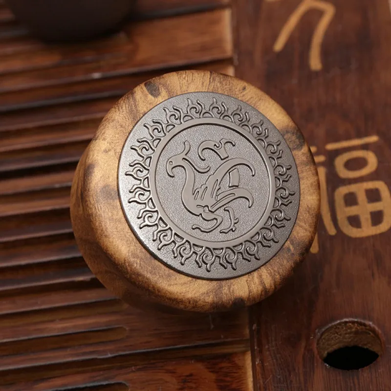 Business Traditional Wood Grain Purple Sand Liner Stainless Steel Thermos Vacuum Flask Thermos Cup Water Bottle