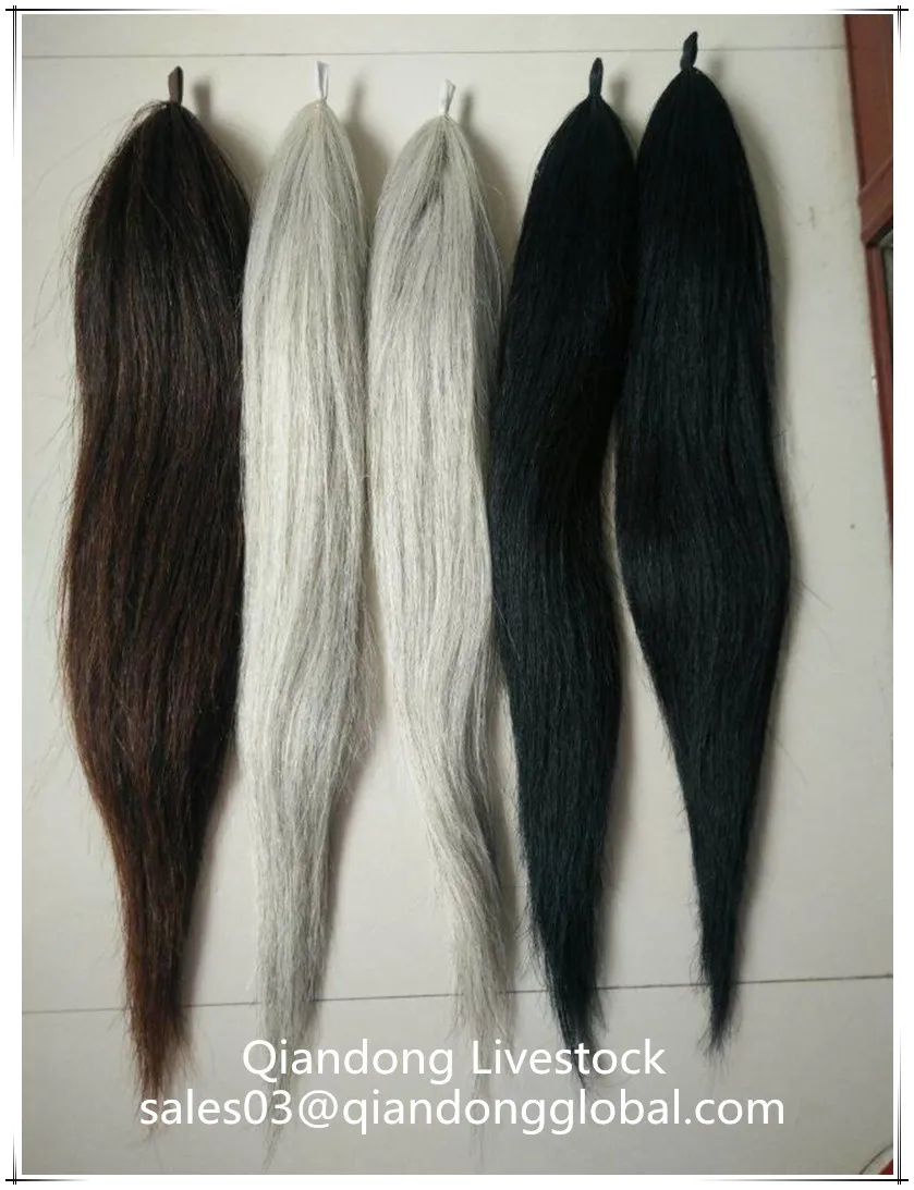 
Good Quality Moderate Price Horse Hair Extensions Beautiful False Tails Made In China 