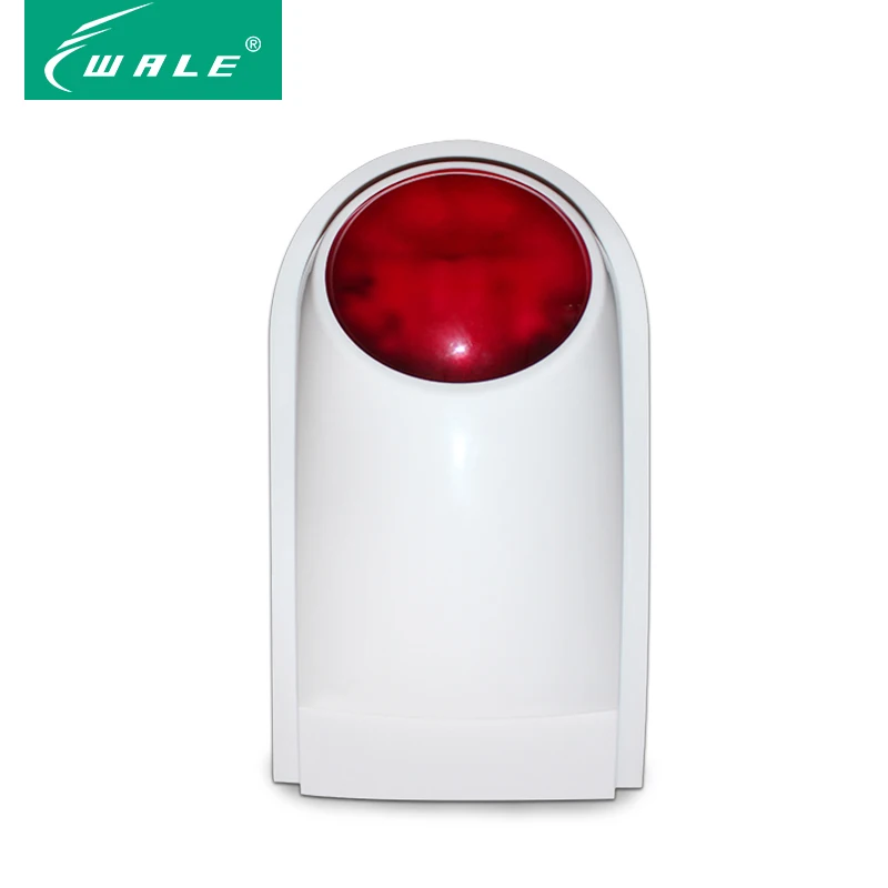 Outdoor New Wireless siren and strobe light