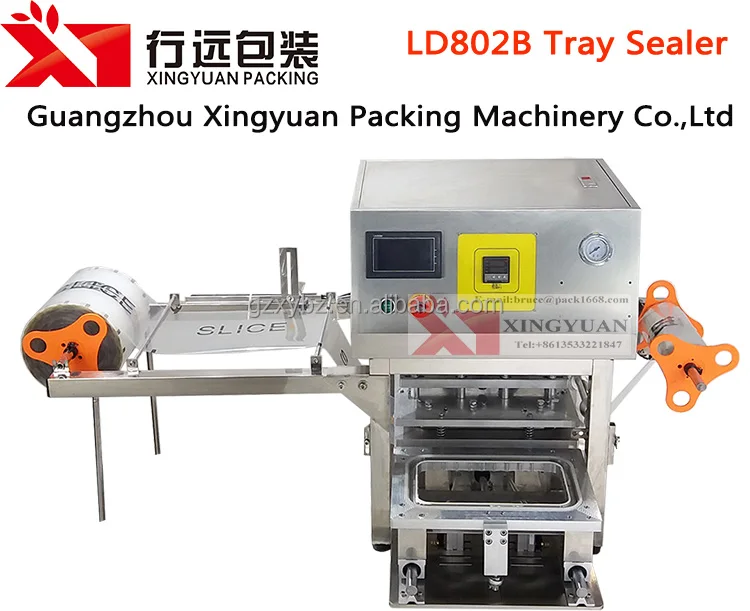 Big Food Frozen Tray/Container Sealing Machine Top Quality LD802B