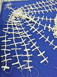 Wholesale Natural Irregular Cross Freshwater Pearls Cultured Biwa Loose Baroque Pearls