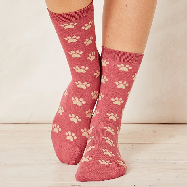 
High Grade Polka Dots Bamboo Pattern Socks, Custom Design Office Work Bamboo Fiber Womens Socks 