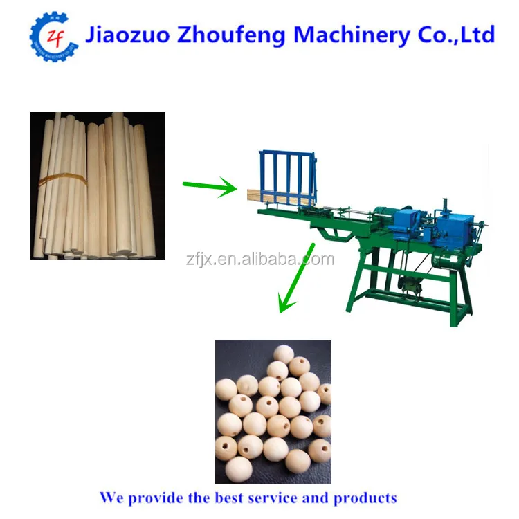 Automatic wood buddha beads forming machine round wood beads machine for making wooden bead cushion