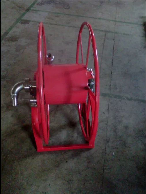 Customized Wholesale 1.5inches, 30m, Manual Stainless Steel Fire Hose Reel to be installed on board vessels