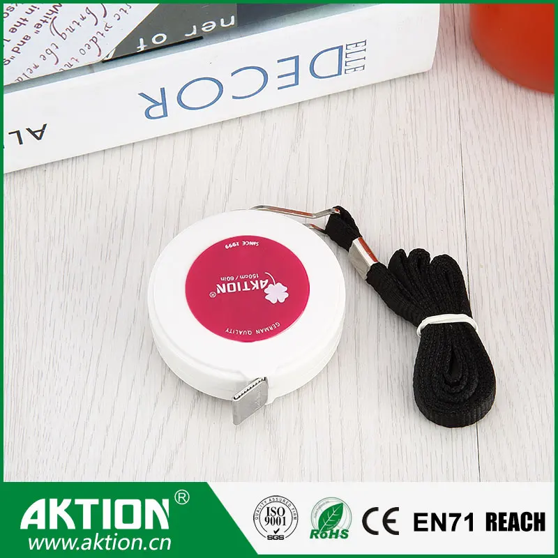 One  Dollar Custom Promotion Gift Never Deformation PP+NANO Portable Measure Tape